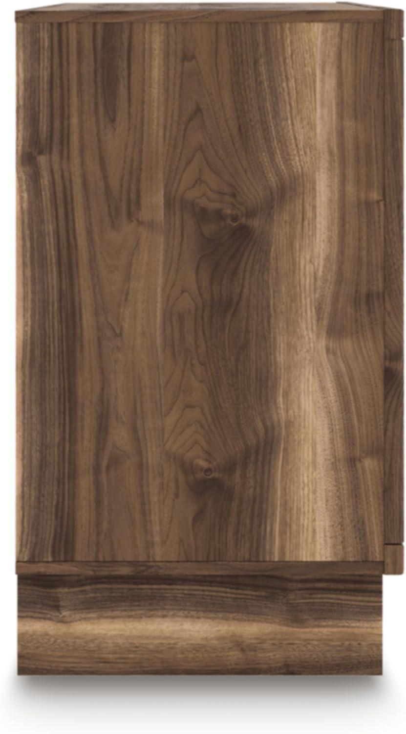imageSignature Design by Ashley Darcalli Retro 6 Drawer Dresser with Easy Glide and Safety Stop BrownRustic Brown