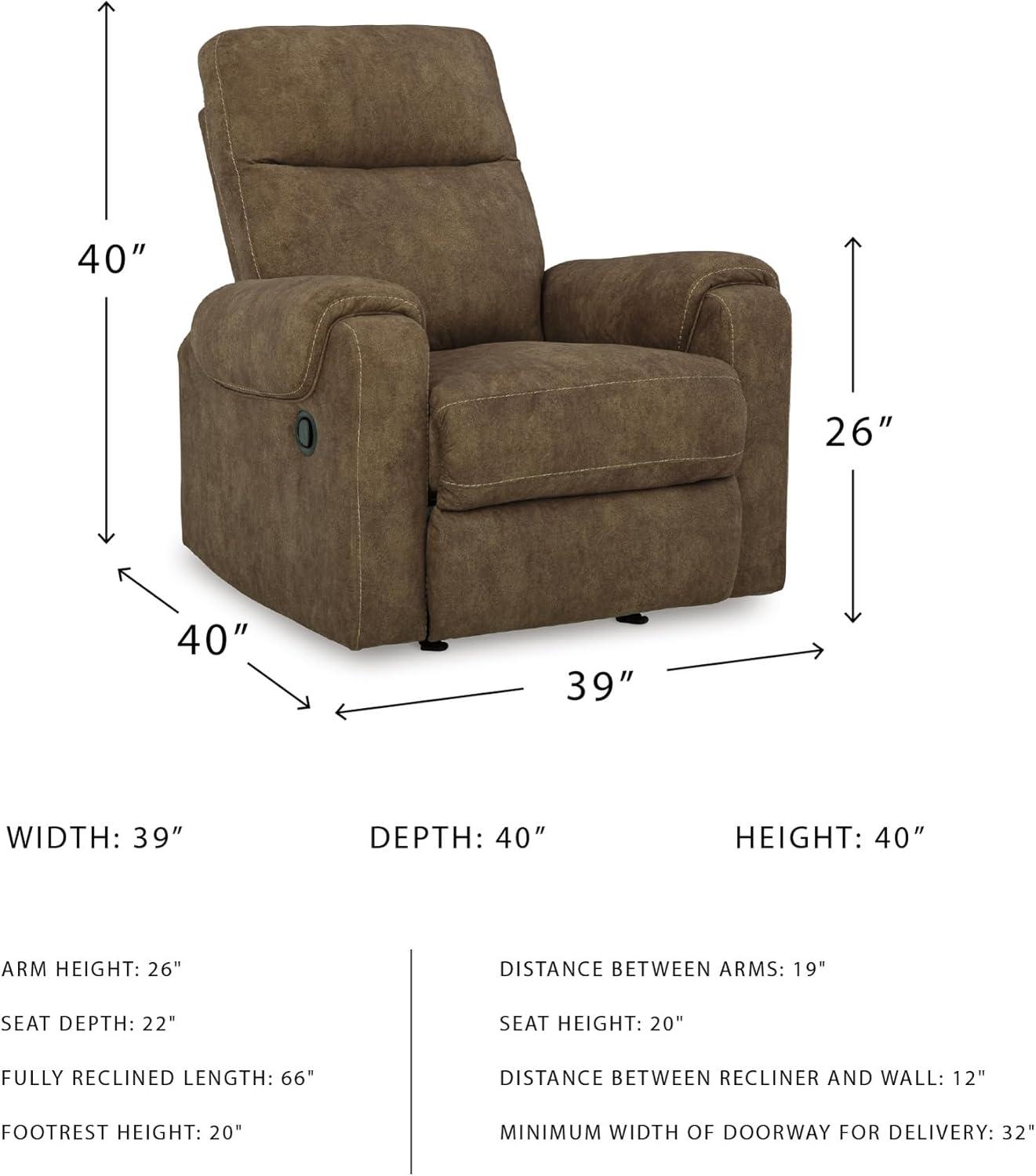 imageSignature Design by Ashley Edenwold Brown Recliner