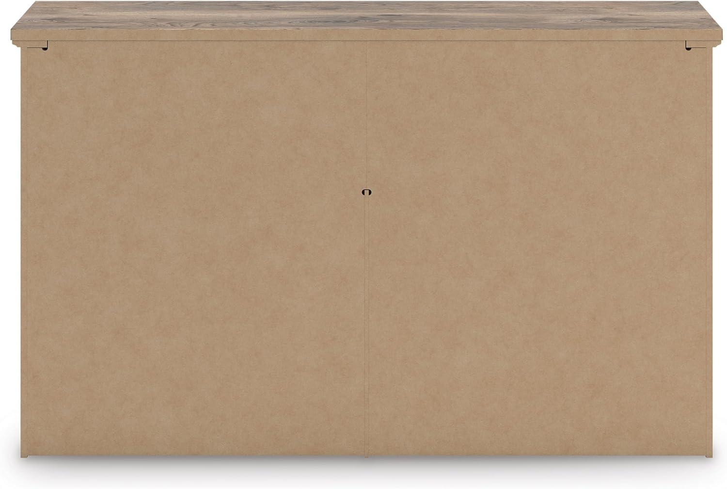 imageSignature Design by Ashley Stanziford Casual 7Drawer Dresser with Wood Finish Dark Brown