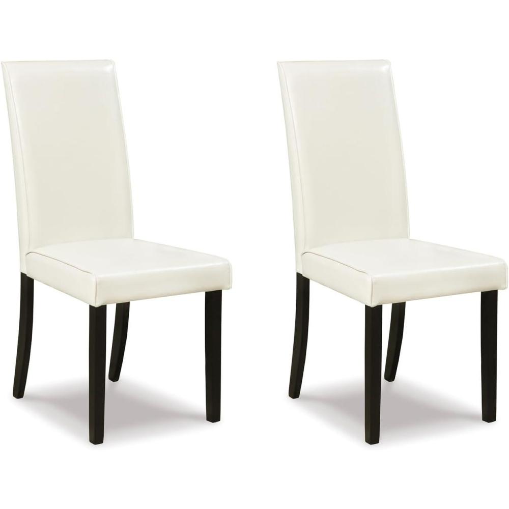 imageSignature Design by Ashley Kimonte Parsons 19 Dining Room Chair Set of 2 IvoryWhite