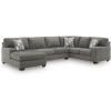 3-Piece Sectional with Chaise