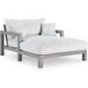 Outdoor Chaise Lounge with Cushion