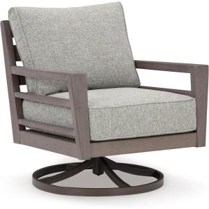 Signature Design by Ashley Hillside Barn Contemporary Weather Resistant Outdoor Coffee Table, Dark Brown(Dark Brown)