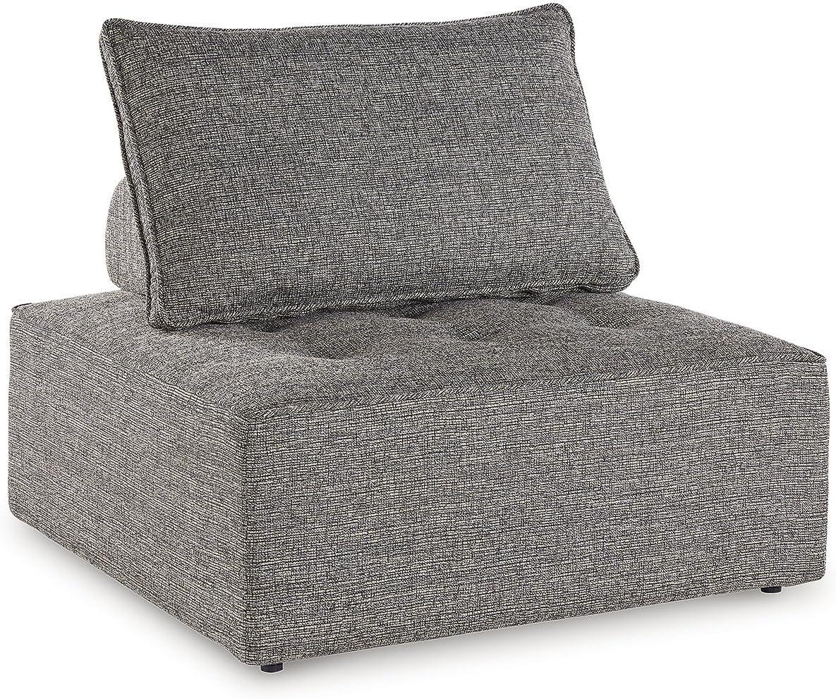 imageSignature Design by Ashley Bree Zee RightArm Facing Modern 4Piece Outdoor Sectional with Tufted Cushion Gray5Piece Outdoor Modular Seating