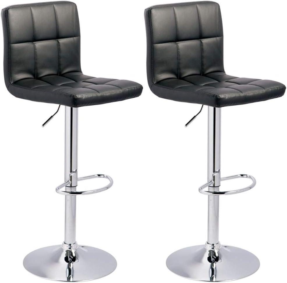 imageSignature Design by Ashley Jazmore Contemporary Velvet Upholstered Counter Height Bar Stool with Footrest and Adjustable Levelers Set of 2 Dark Brown amp BlackBlack
