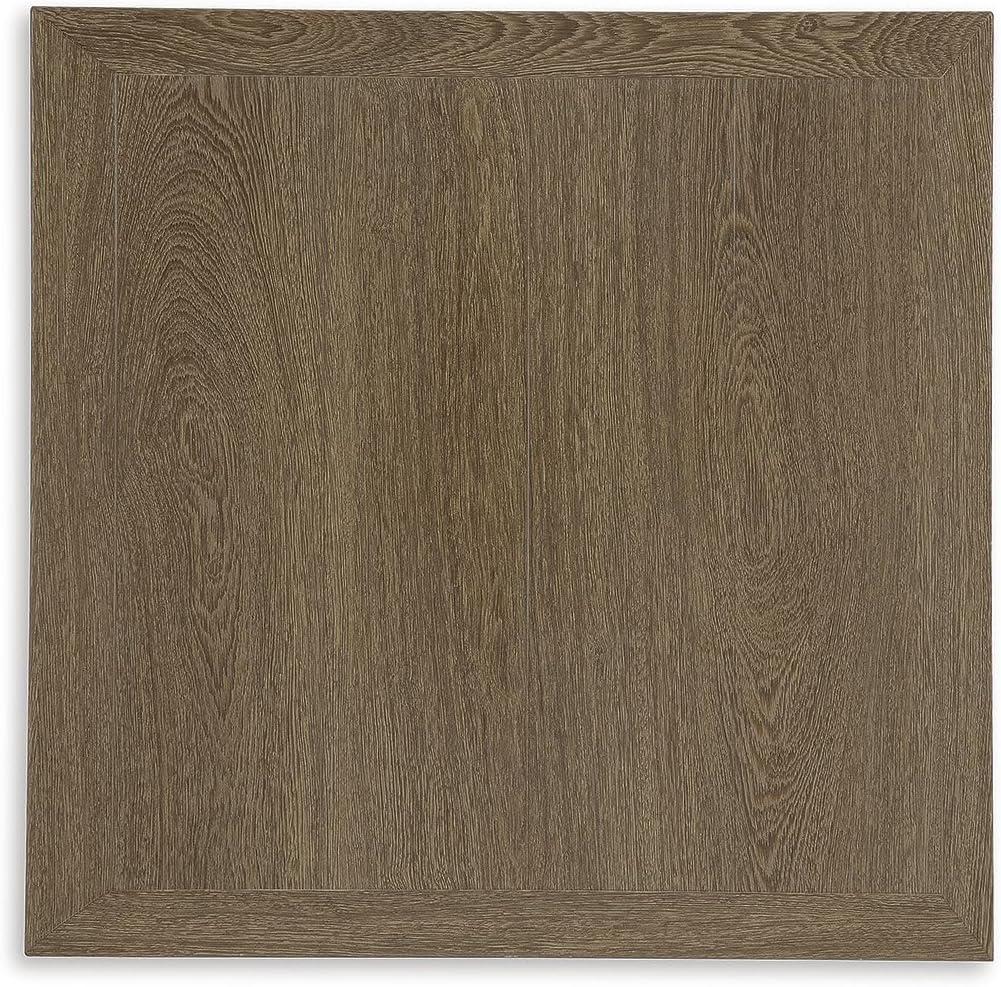 imageSignature Design by Ashley Serene Bay Casual Outdoor Dining Table with Sled Base Dark BrownOutdoor End Table