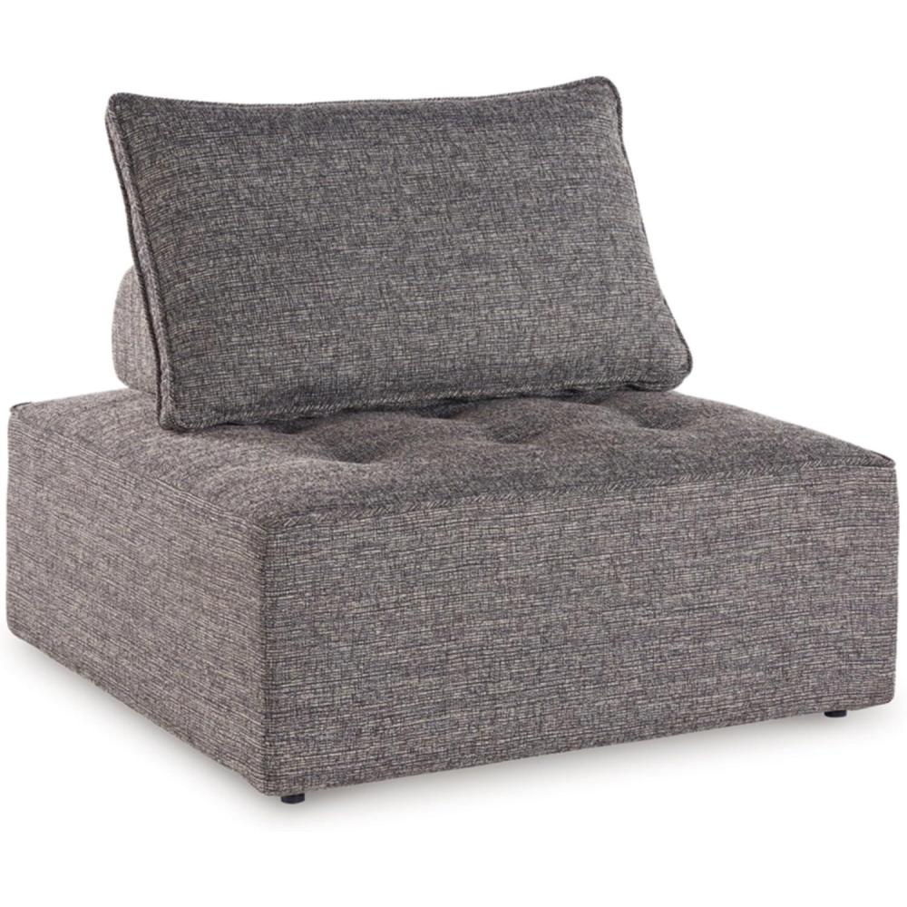 imageSignature Design by Ashley Bree Zee RightArm Facing Modern 4Piece Outdoor Sectional with Tufted Cushion GrayFloor Chair