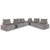 8-Piece Outdoor Modular Seating with End Tables