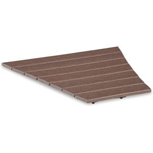 Signature Design by Ashley Emmeline Casual Outdoor Tete-A-Tete Table Connector, Light Brown