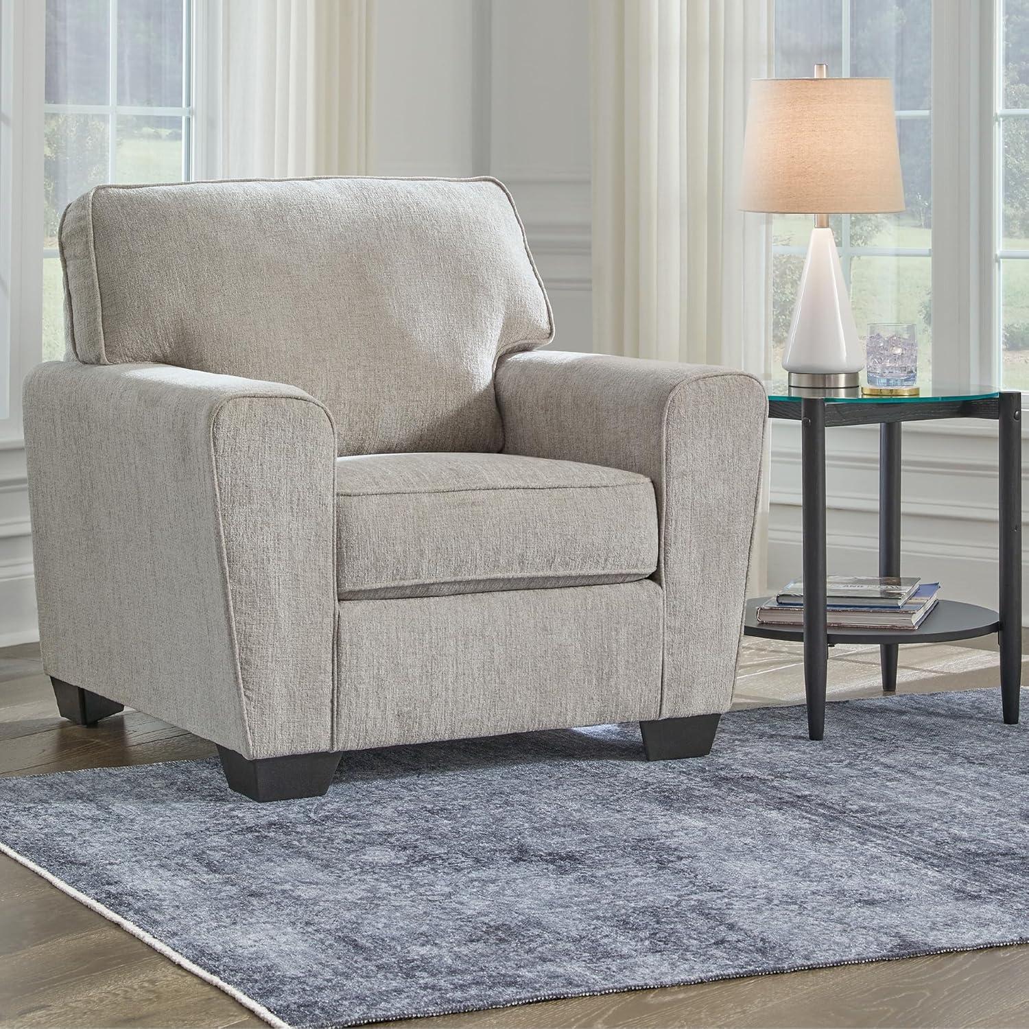 imageSignature Design by Ashley Cashton Contemporary Anti Sag Chair with Loose Seat Cushion Beige