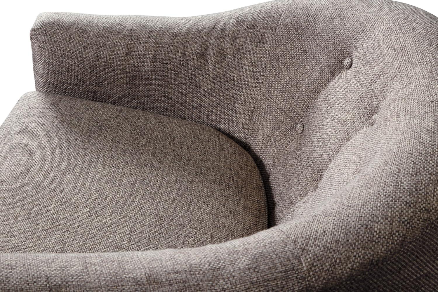 imageSignature Design by Ashley Upshur Swivel Glider Accent Chair Taupe