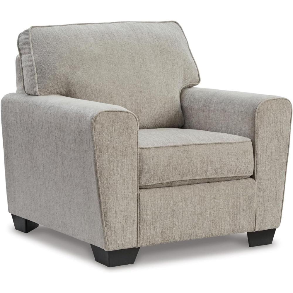 imageSignature Design by Ashley Cashton Contemporary Anti Sag Chair with Loose Seat Cushion Beige
