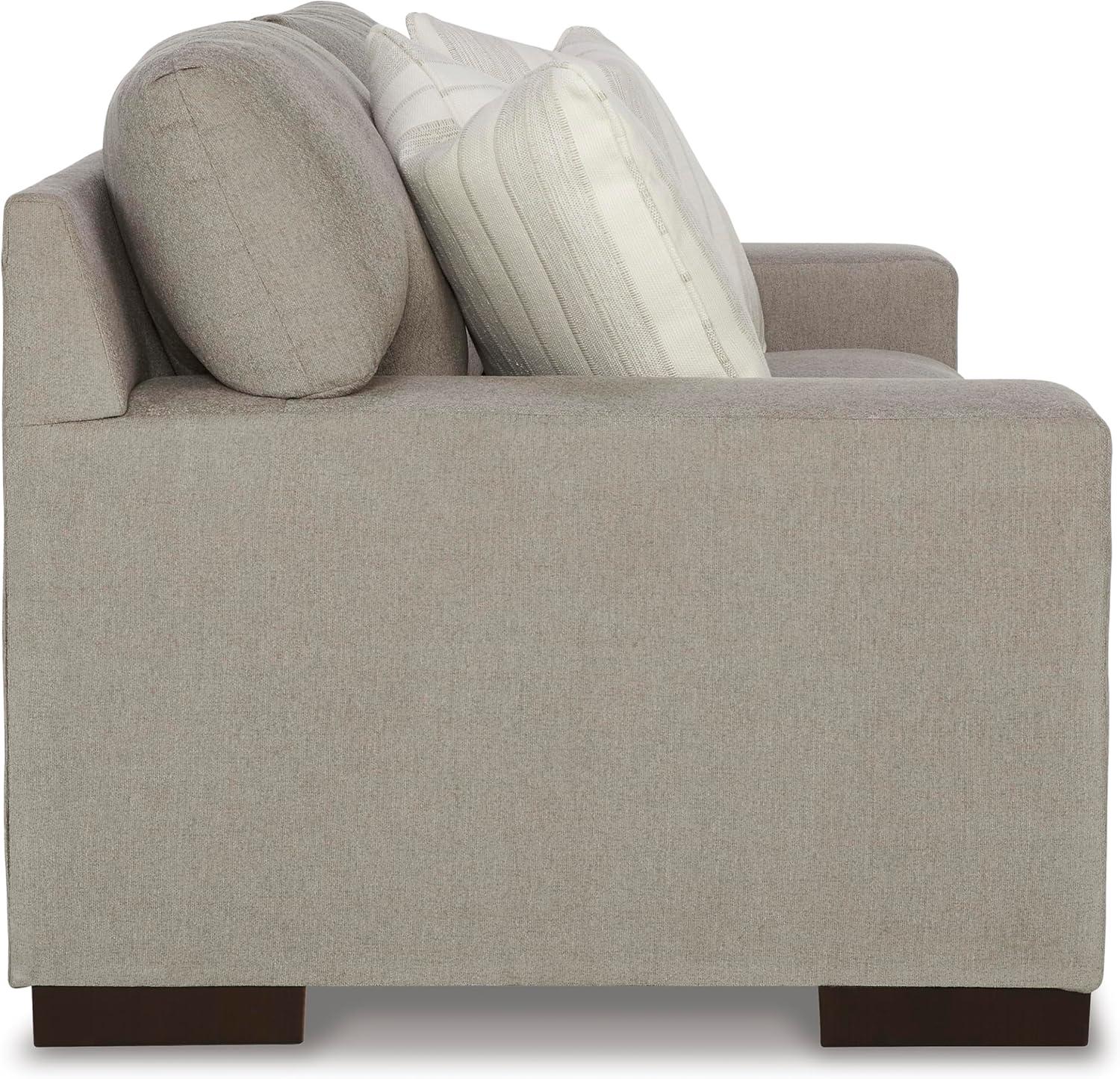 imageSignature Design by Ashley Bolsena Contemporary Leather Match Loveseat Dark BrownLight Brown