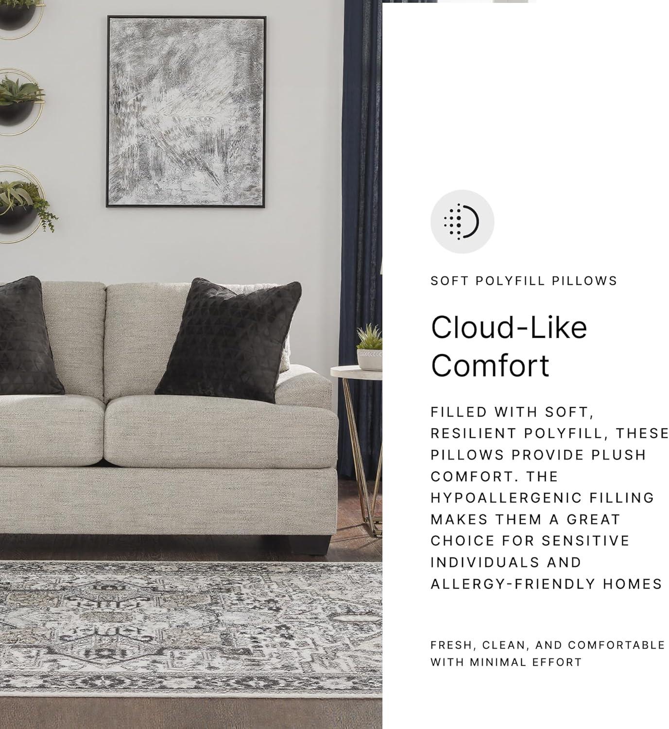 imageSignature Design by Ashley Bolsena Contemporary Leather Match Loveseat Dark BrownTan