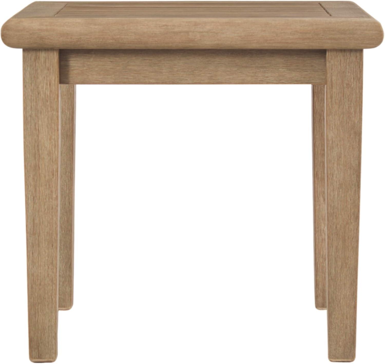 imageSignature Ashley Clare View Lounge Chair Gerianne End Table Outdoor Furniture Set