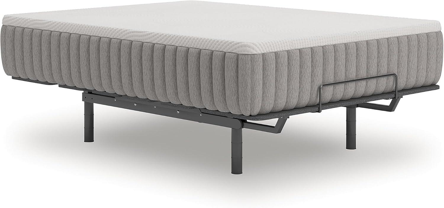 imageSignature Design by Ashley Terra Sleep Soft 14 Inch Antimicrobial Natural Talalay Latex Foam Hybrid Mattress with Temperature Regulating for Pressure Relief Queen Fiberglass Free Mattress in A BoxCalifornia King Mattress