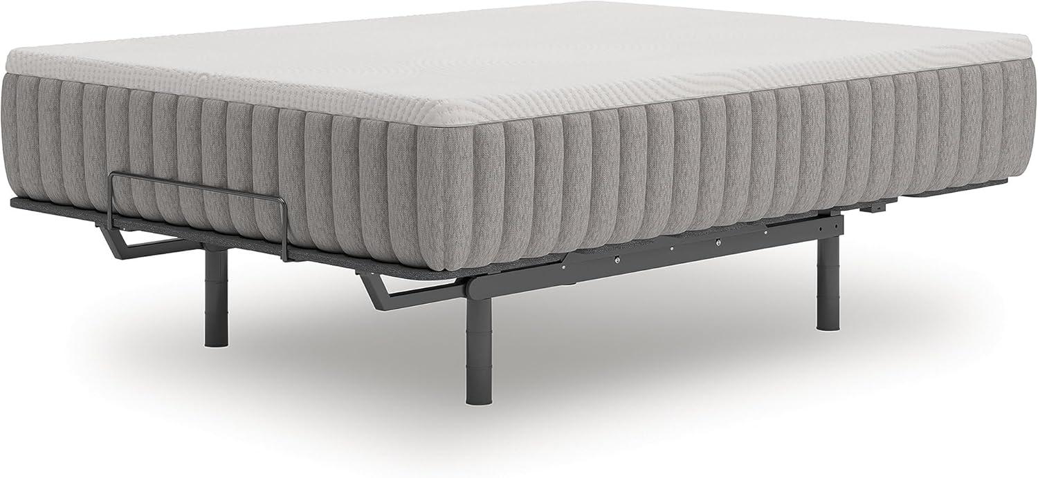 imageSignature Design by Ashley Terra Sleep Soft 14 Inch Antimicrobial Natural Talalay Latex Foam Hybrid Mattress with Temperature Regulating for Pressure Relief Queen Fiberglass Free Mattress in A BoxKing Mattress