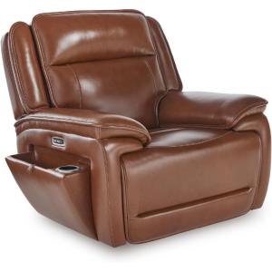 Signature Design by Ashley Healy Pier Power Recliner, Brown