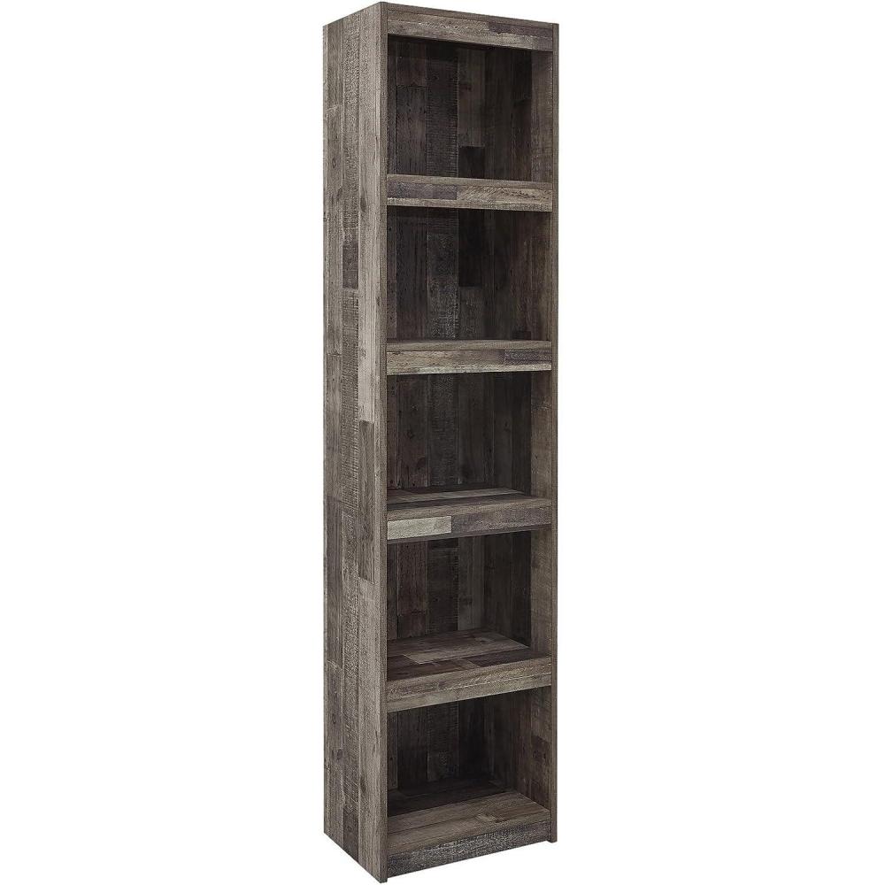 imageSignature Design by Ashley Bellaby Farmhouse 4Piece Entertainment Center for TVs up to 69 with Electric Fireplace WhitewashRustic Gray