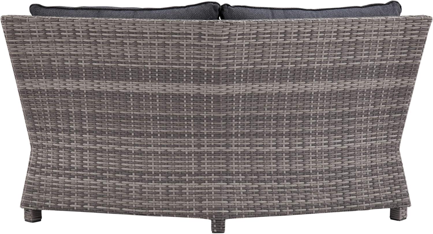 imageSignature Design by Ashley Salem Beach Outdoor Corner Seat GrayCorner Chair