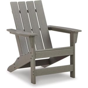 Signature Design by Ashley Karson City Contemporary Adirondack Chair with Arm Rest, Green(Grey)