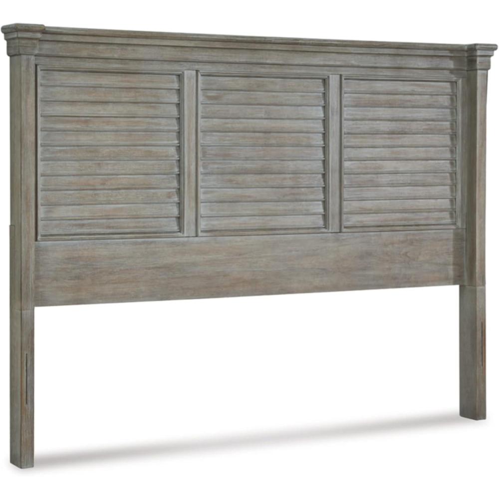 imageSignature Design by Ashley Moreshire Classic Panel Headboard ONLY KingCalifornia King GrayKing
