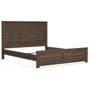Ashley Furniture Signature Design – Juararo Poster Headboard – Queen Size – Component Piece – Includes Headboard Only – Dark Brown(California King)