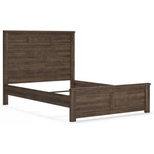 Ashley Furniture Signature Design – Juararo Poster Headboard – Queen Size – Component Piece – Includes Headboard Only – Dark Brown(Queen)