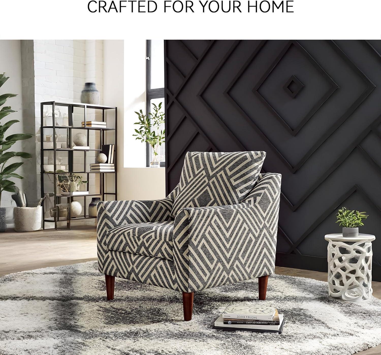 imageSignature Design by Ashley Morrilton NextGen Nuvella Charcoal Accent Chair