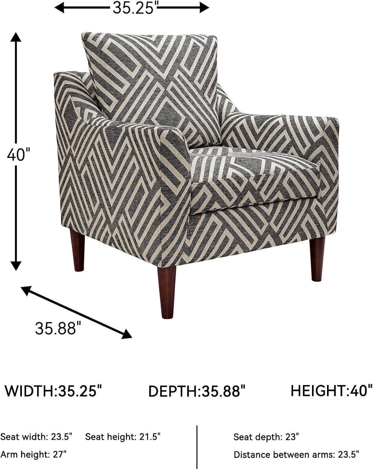 imageSignature Design by Ashley Morrilton NextGen Nuvella Charcoal Accent Chair