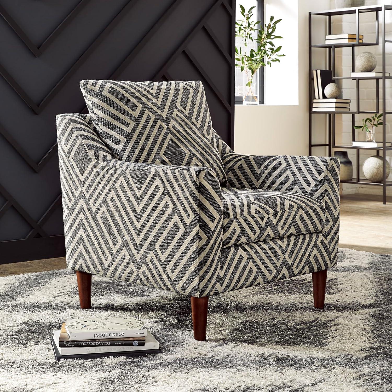 imageSignature Design by Ashley Morrilton NextGen Nuvella Charcoal Accent Chair