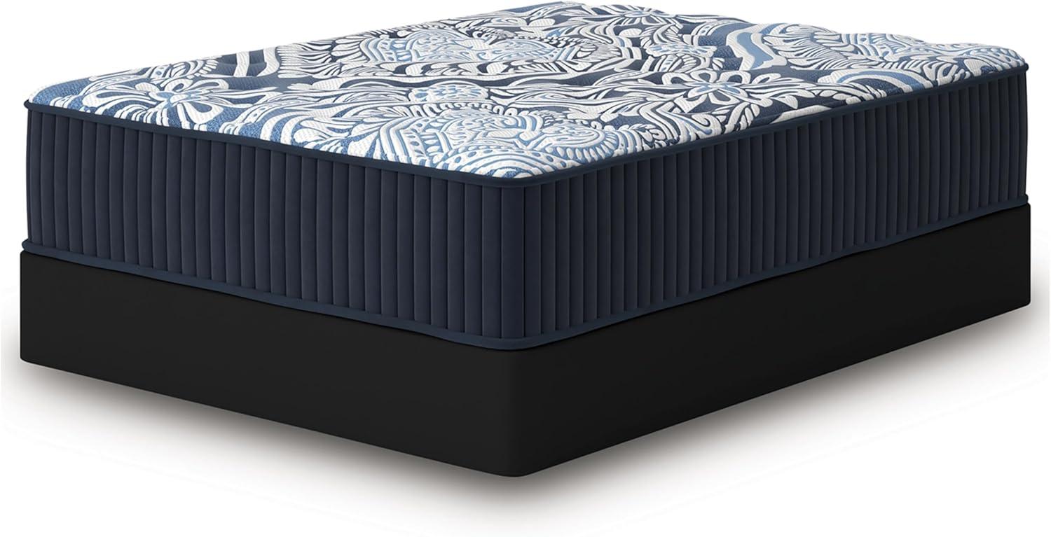 imageSignature Design by Ashley Firm Luxe 20 15 Inch Breathable Gel Latex Memory Foam Hybrid Mattress with Edge Support for Cool Sleep and Pressure Relief Queen Fiberglass Free Mattress in A Box