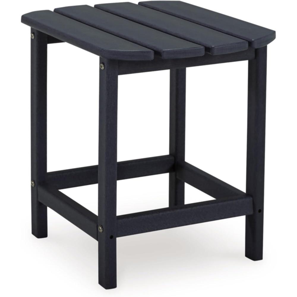 imageSignature Design by Ashley Sundown Treasure Modern Weather Resistant Outdoor End Table BlackBlack