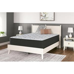 Signature Design by Ashley Elite Springs Plush 14 Inch Memory Foam Hybrid Mattress with Edge Support for Pressure Relief, Twin, Fiberglass Free, Mattress in A Box(California King Mattress)