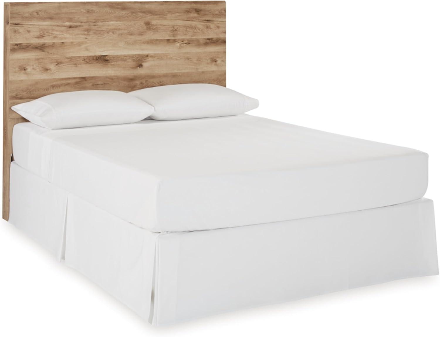 imageSignature Design by Ashley Hyanna Rustic Full Platform Bed with 2 Side Storage Drawer Foundation or Box Spring Not Needed Light BrownFull