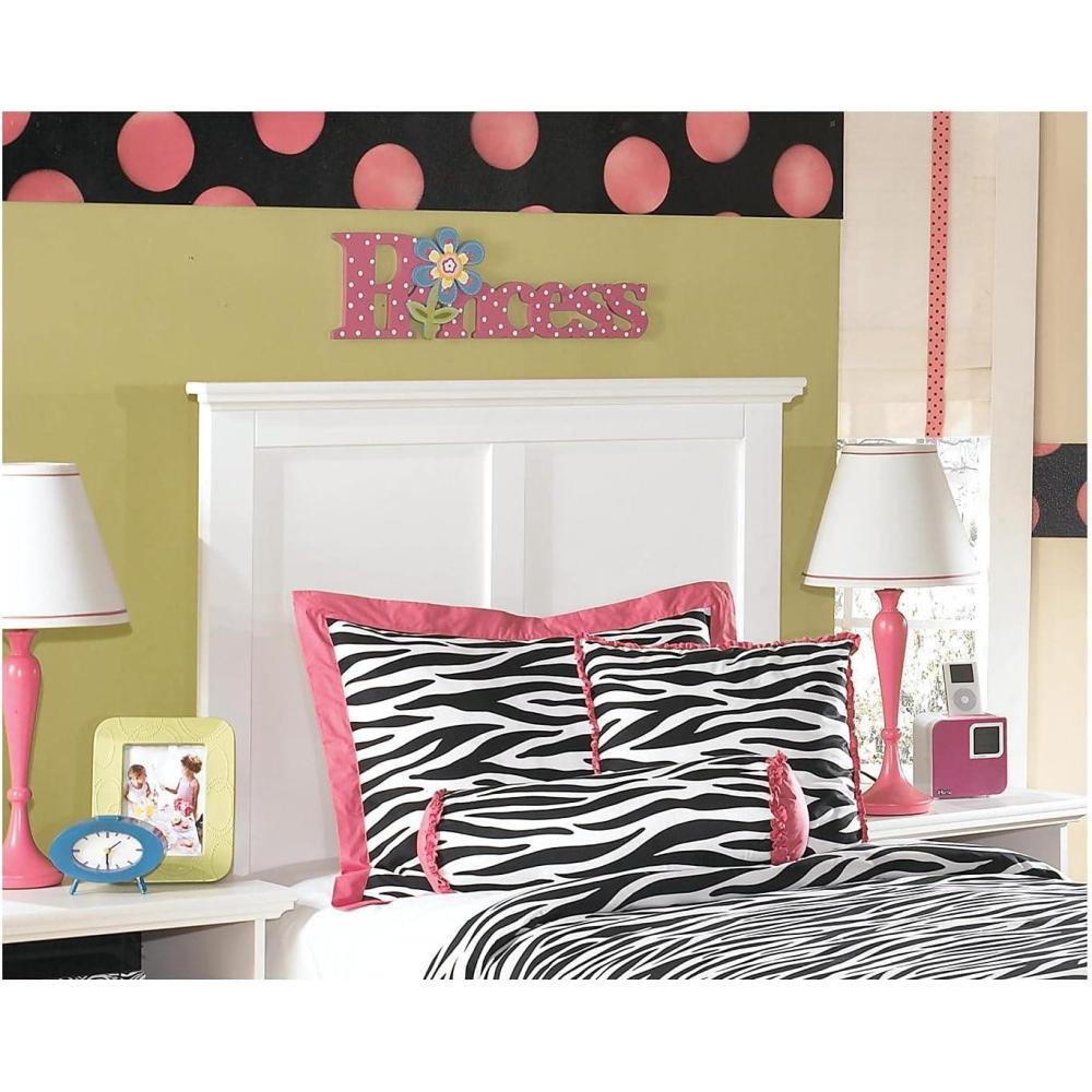 imageSignature Design by Ashley Bostwick Shoals Coastal Cottage Panel Headboard ONLY Twin WhiteWhite