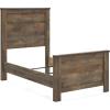 Twin Panel Bed