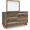 Large Dresser and Mirror