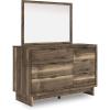 Medium Dresser and Mirror