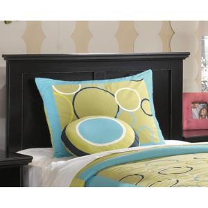 Signature Design by Ashley Bostwick Shoals Coastal Cottage Panel Headboard ONLY, Twin, White(Black)