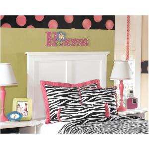 Signature Design by Ashley Bostwick Shoals Coastal Cottage Panel Headboard ONLY, Twin, White(White)