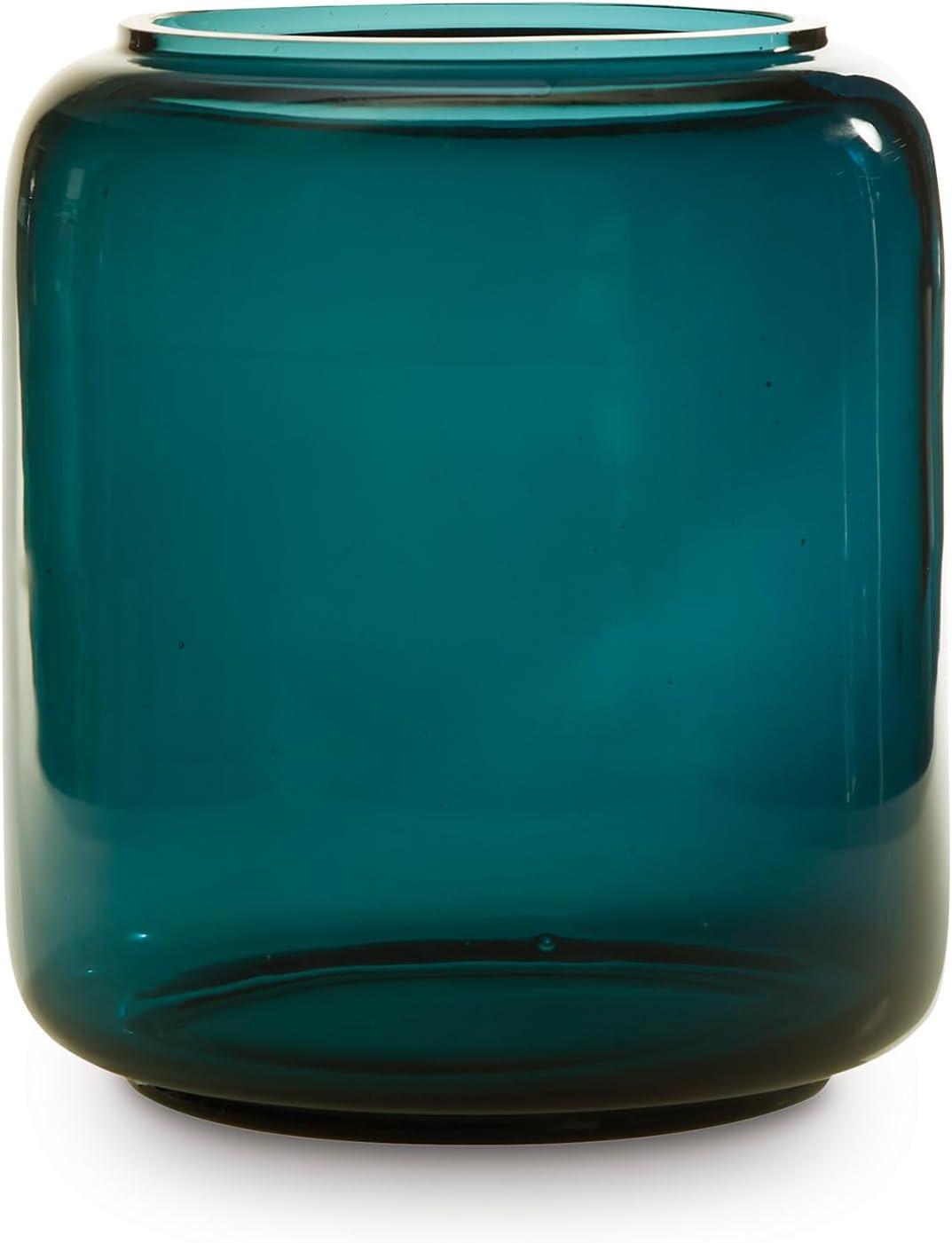 imageSignature Design by Ashley Inisland Contemporary Watertight Glass 12 Vase with Wide Mouth GreenGreen