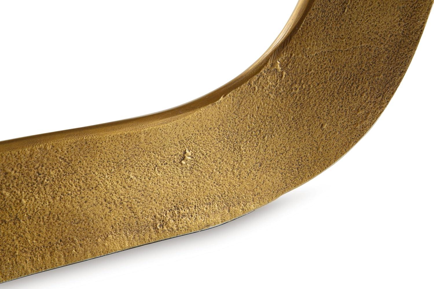 imageSignature Design by Ashley Lawtonville Glam Indoor Metal Vase MetallicLarge