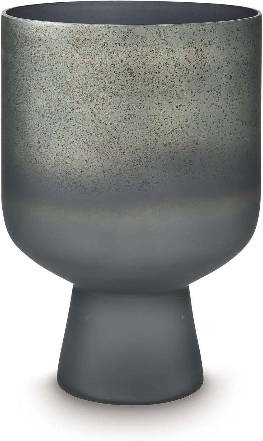 imageSignature Design by Ashley Pennmore Contemporary Vase with Antiqued Finish BlueBlue