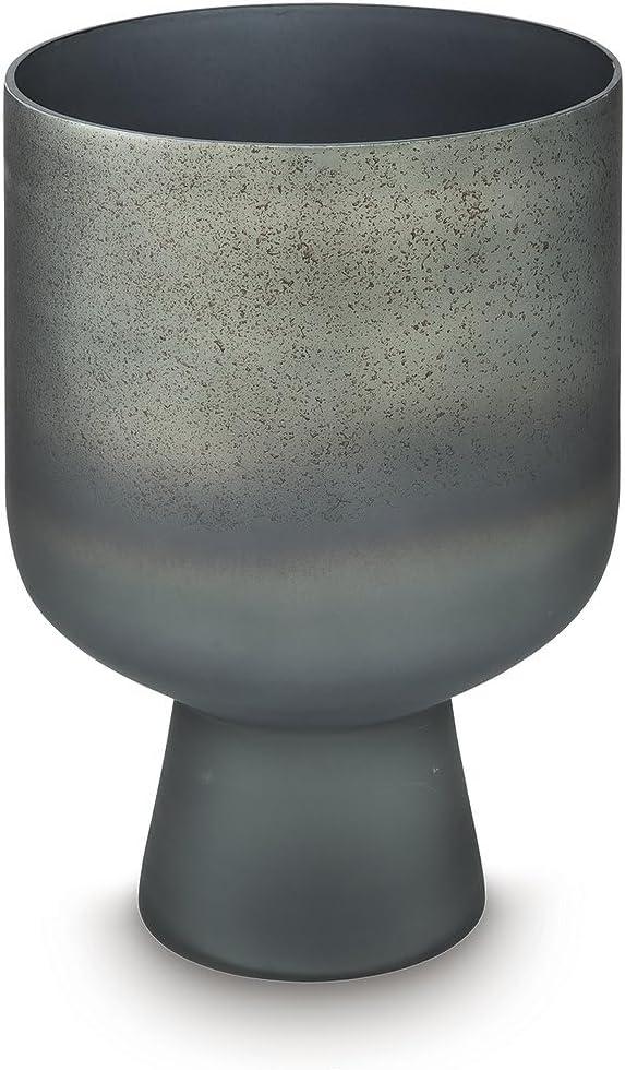 imageSignature Design by Ashley Pennmore Contemporary Vase with Antiqued Finish BlueBlue
