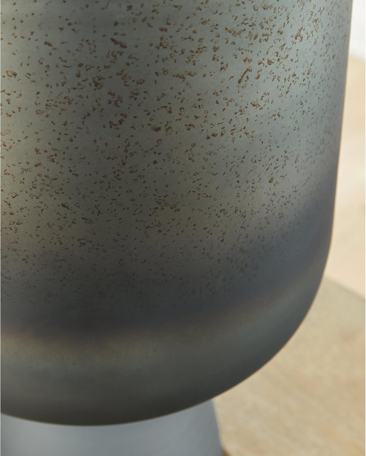 imageSignature Design by Ashley Pennmore Contemporary Vase with Antiqued Finish BlueBlue