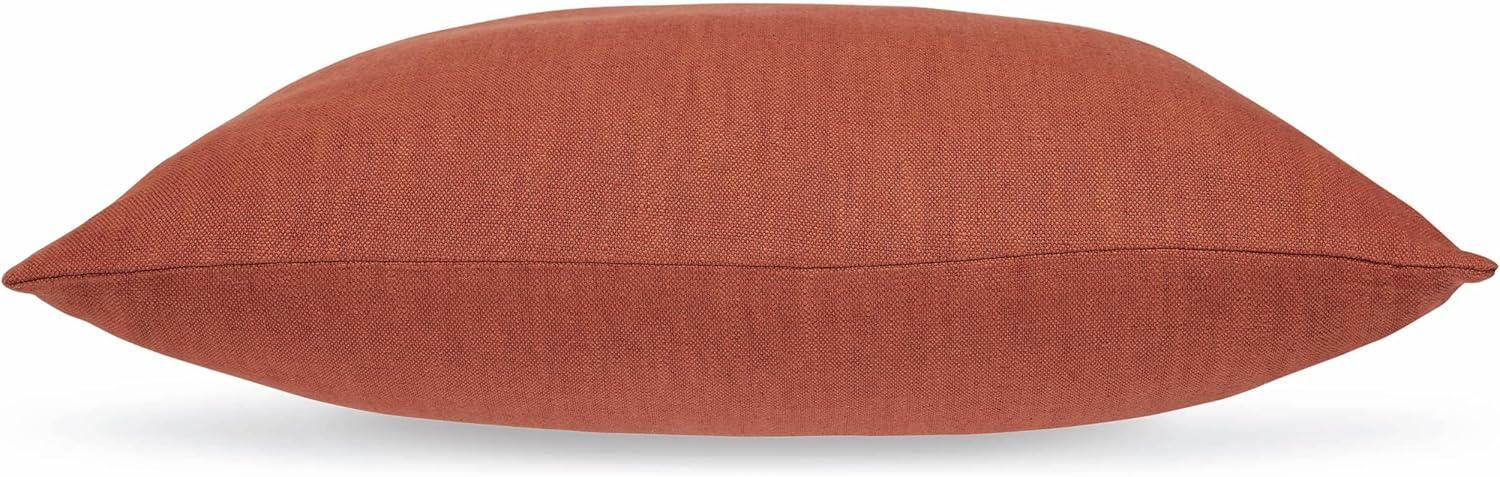 imageSignature Design by Ashley Thaneville Traditional Indoor 22 x 22 Inches Pillow with Zipper Closure RedRed