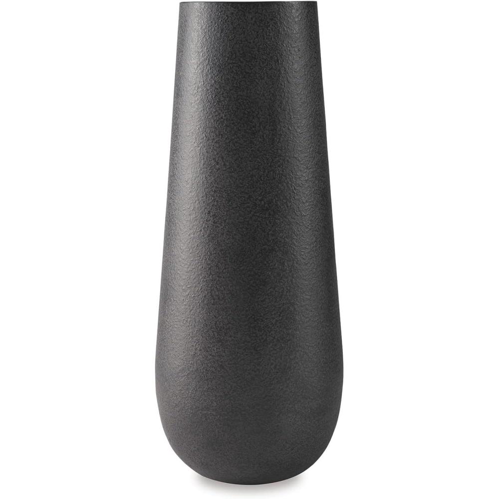imageSignature Design by Ashley Fynn 21 Contemporary Metal Vase Antique WhiteDark Brown