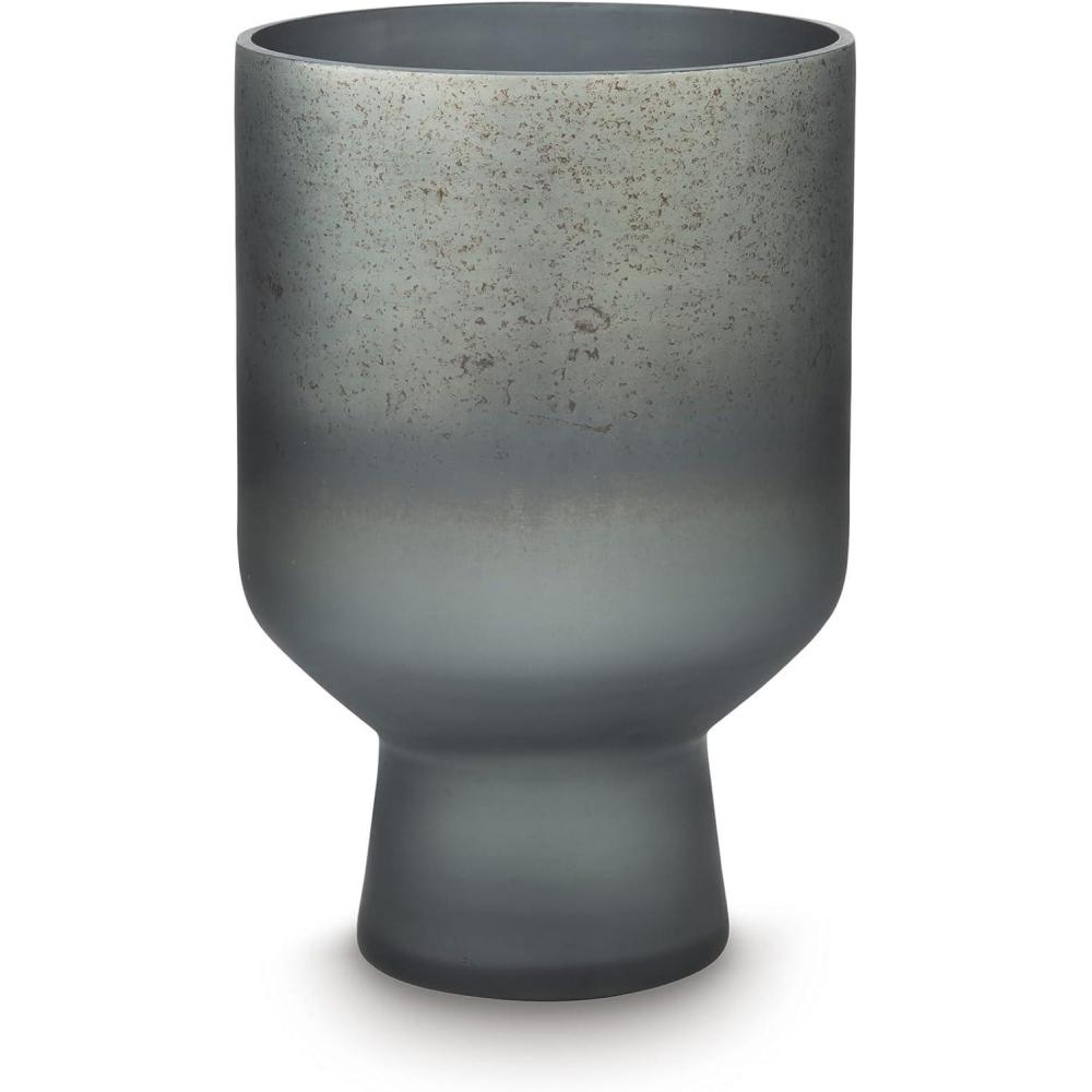 imageSignature Design by Ashley Pennmore Contemporary Vase with Antiqued Finish BlueBlue