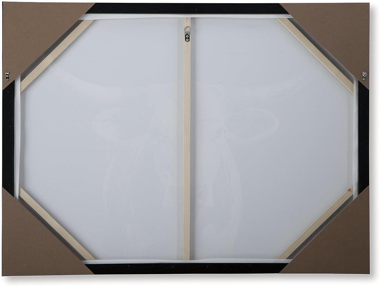imageSignature Design by Ashley Harlandale Modern Framed Gallery Wrapped Canvas Wall Art 48 x 36 Inches Black amp White